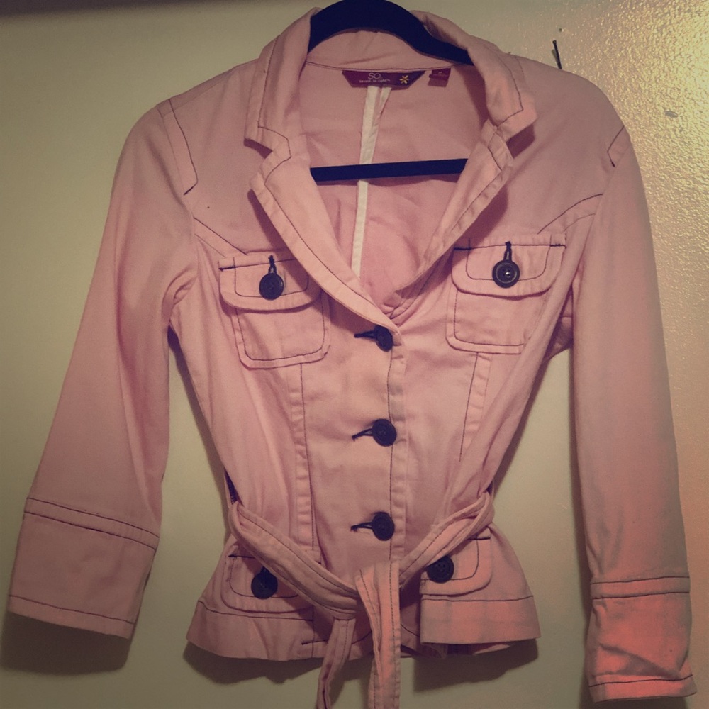 Pink Blazer